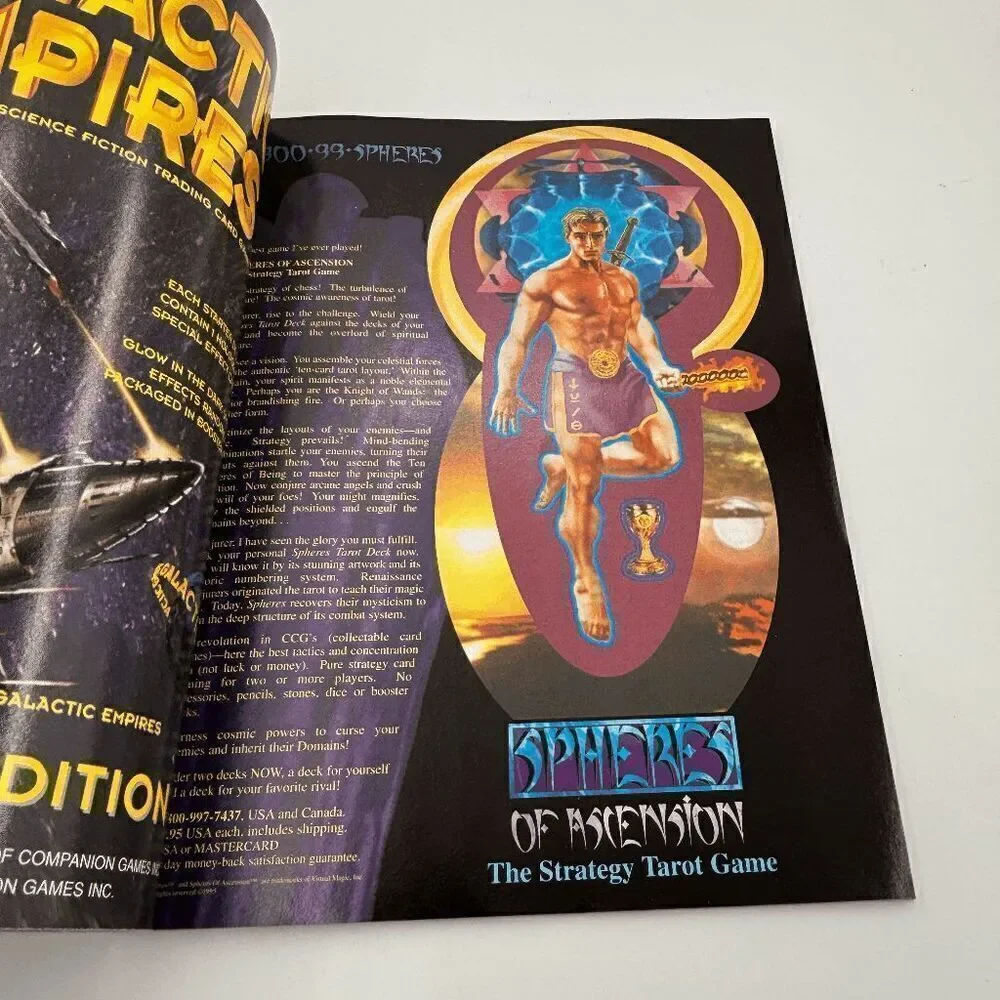 The‎ Duelist - Issue 8 (December 1995) Includes Heather Hudson Art Poster